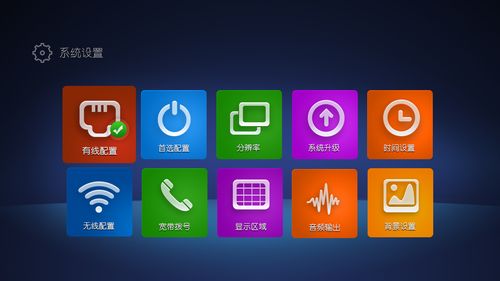 桔豆网络科技电视盒子软件界面设计